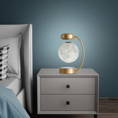 3D LED Levitating Moon Lamp