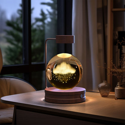 Crystal Ball Dinosaur Night Light