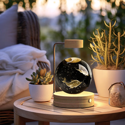 Crystal Ball Dinosaur Night Light