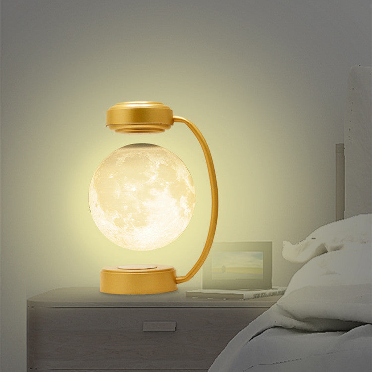 3D LED Levitating Moon Lamp