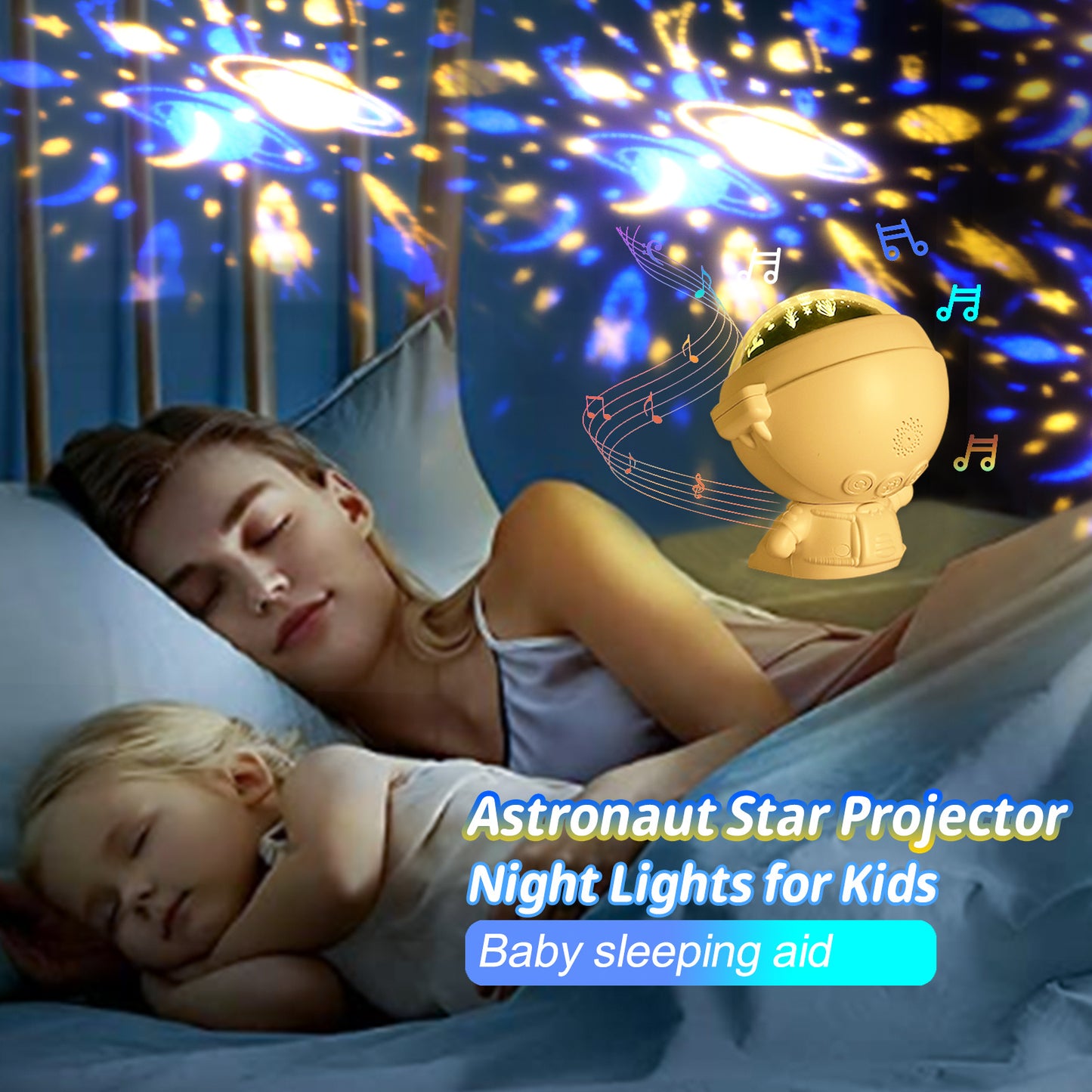 Galaxy Star Projector Lamp